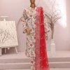Dr Print Vol 13 Unstitched Digital Printed Doriya Lawn With Digital Printed Bamber Chiffon Duppata DPR-057