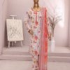 Dr Print Vol 13 Unstitched Digital Printed Doriya Lawn With Digital Printed Bamber Chiffon Duppata DPR-059