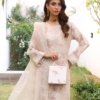 Kahf Semi Stitched Luxury Collection With Adda Takai Hand Embllishment On Shirt Complimentary Clutch  KAH-007