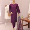 Heeriye Stitched Schiffli Shirt & Pants With Fancy Digital Printed Dupatta HER-002