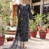 Dr Print Vol 12 Unstitched Digital Printed Doriya Lawn With Digital Printed Bamber Chiffon Duppata DPR-051