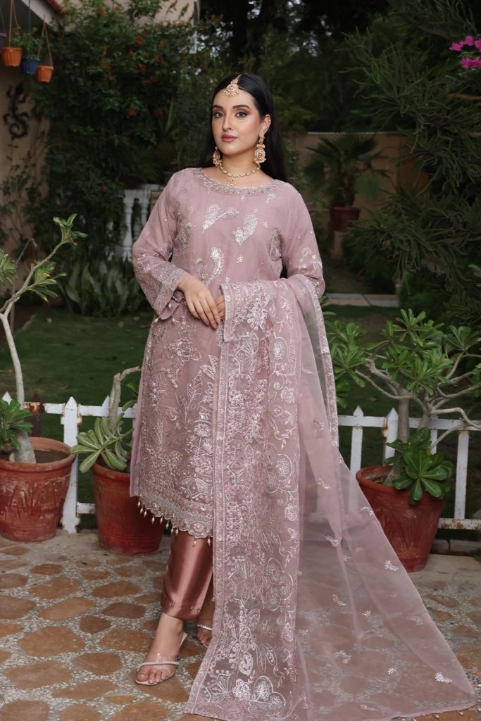 Shehnai Unstitched - 3 Piece - SHE-002