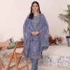 Bekhudi Semi-Stitched – 3 Piece – BEK-001