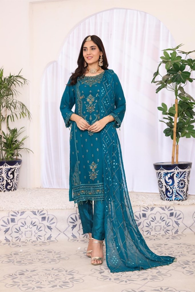 Bekhudi Semi-Stitched - 3 Piece - BEK-003