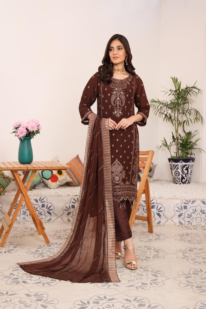 Bekhudi Semi-Stitched - 3 Piece - BEK-005