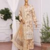 3D Daman Kari Unstitched – 3 Piece – Vol 4 – DAM-033