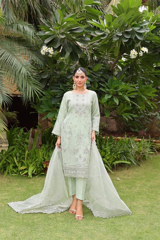 Rang Rasiya Unstitched - 3 Piece - RAS-001