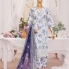 3D Daman Kari Unstitched – 3 Piece – Vol 4 – DAM-035