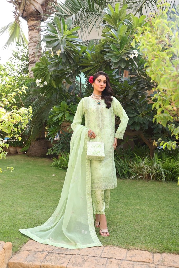 Hermosa Semi Stitched - 3 Piece - HER-004