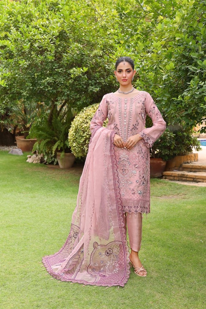 Rang Rasiya Unstitched - 3 Piece - RAS-002