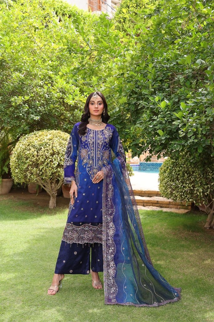Rang Rasiya Unstitched - 3 Piece - RAS-003