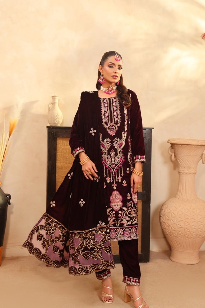 Vel Women Unstitched - 3 Piece - VOL-1 - VEL-003