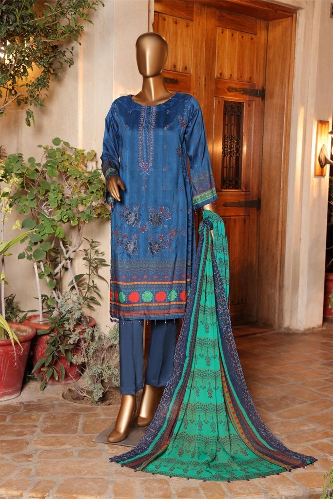 Lehriya Unstitched - 3 Piece - LEH-002
