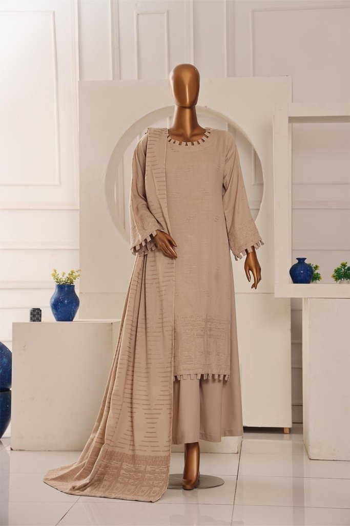 Pastel Velour Unstitched - 3 Piece - PST-002