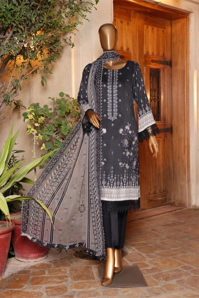 Lehriya Unstitched - 3 Piece - LEH-003