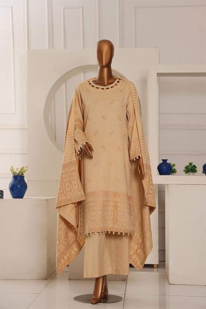 Pastel Velour Unstitched - 3 Piece - PST-003