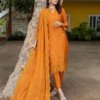 Kamila Unstitched – 3 Piece – KAM-001