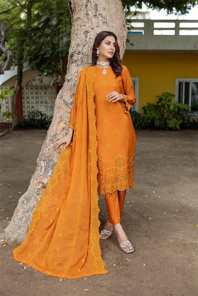 Kamila Unstitched - 3 Piece - KAM-001