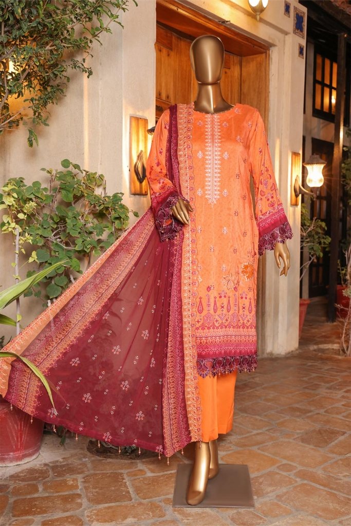 Lehriya Unstitched - 3 Piece - LEH-005