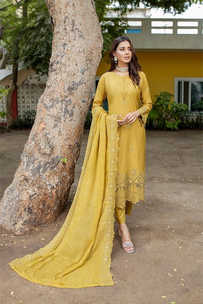 Kamila Unstitched - 3 Piece - KAM-002