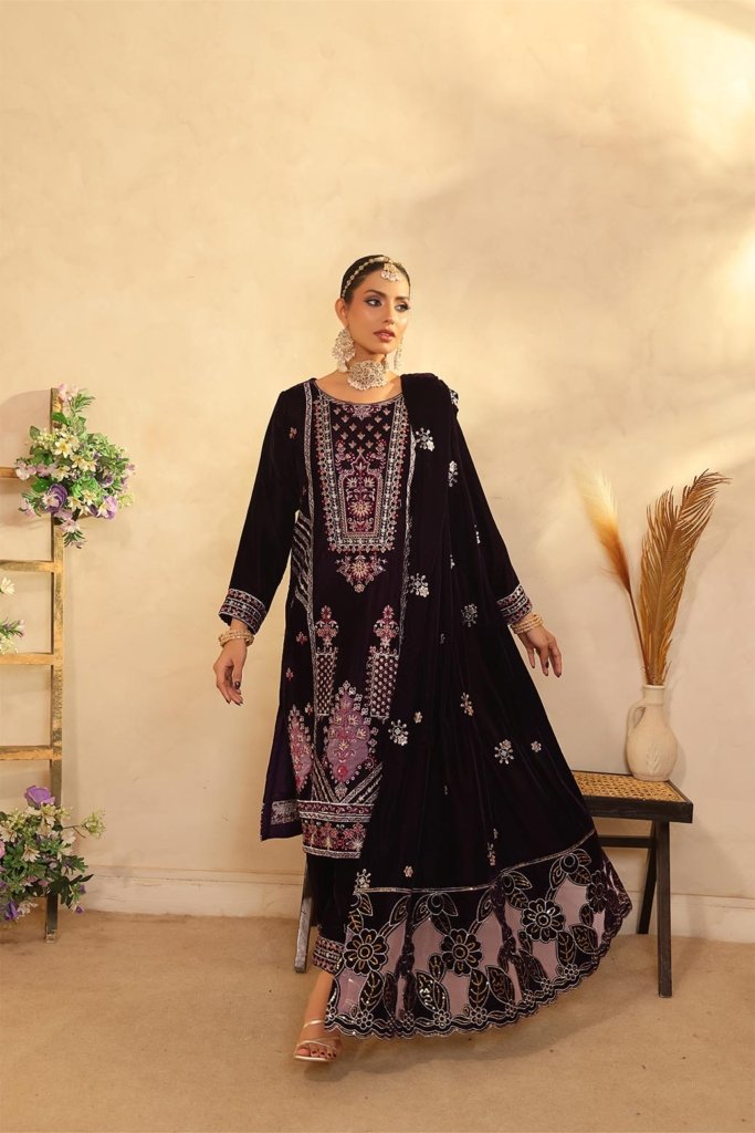 Vel Women Unstitched - 3 Piece - VOL-2 - VEL-006