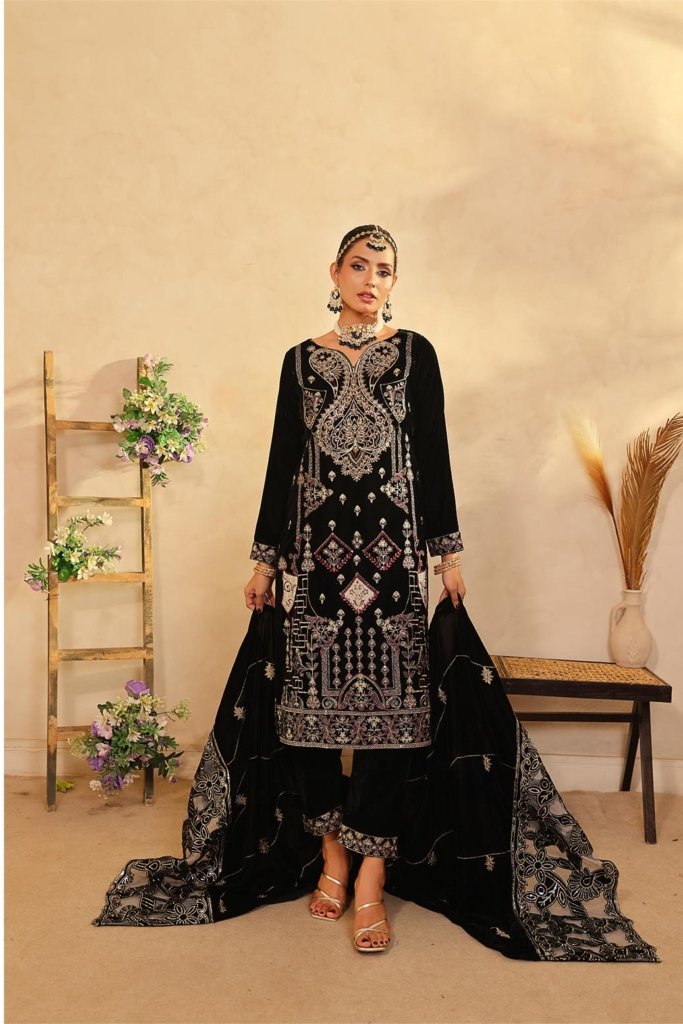 Vel Women Unstitched - 3 Piece - VOL-2 - VEL-007