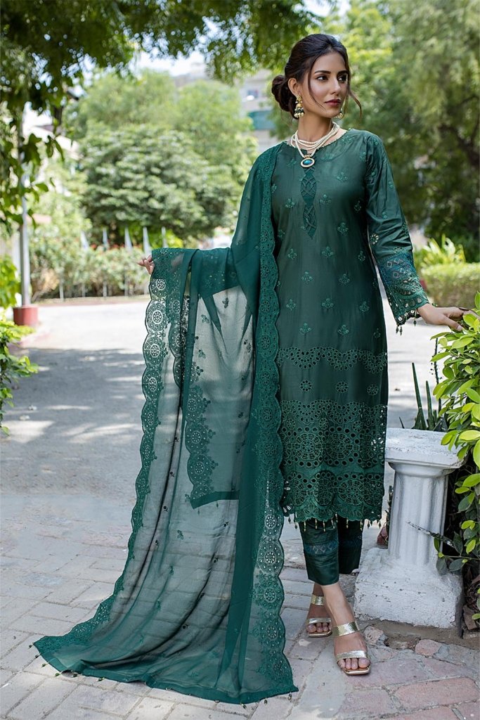 Kamila Unstitched - 3 Piece - KAM-004