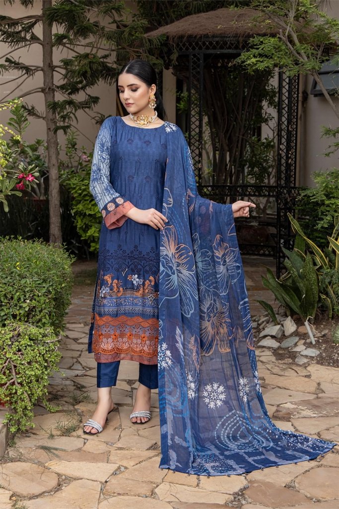 Tulsi Unstitched - 3 Piece - TUL-006