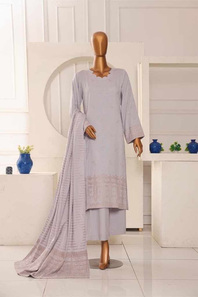 Pastel Velour Unstitched - 3 Piece - PST-001