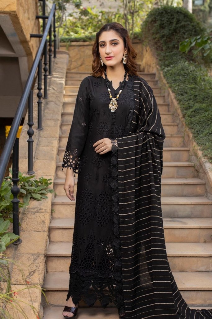 Nissa Unstitched - 3 Piece - NIS-008