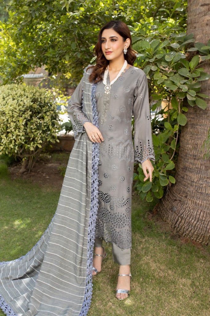 Nissa Unstitched - 3 Piece - NIS-005