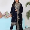 Velvety Vol-1 Unstitched – Vol 1 – 3 Piece – VEL-001