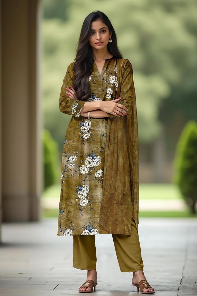 Dr Print Winter Unstitched - 3 Piece - Vol 1 - DPW-002