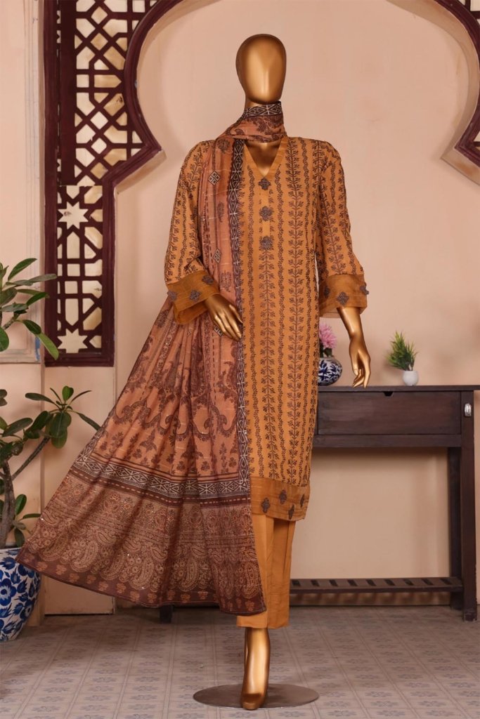Saiyyan Stitched - 3 Piece - SAI-002