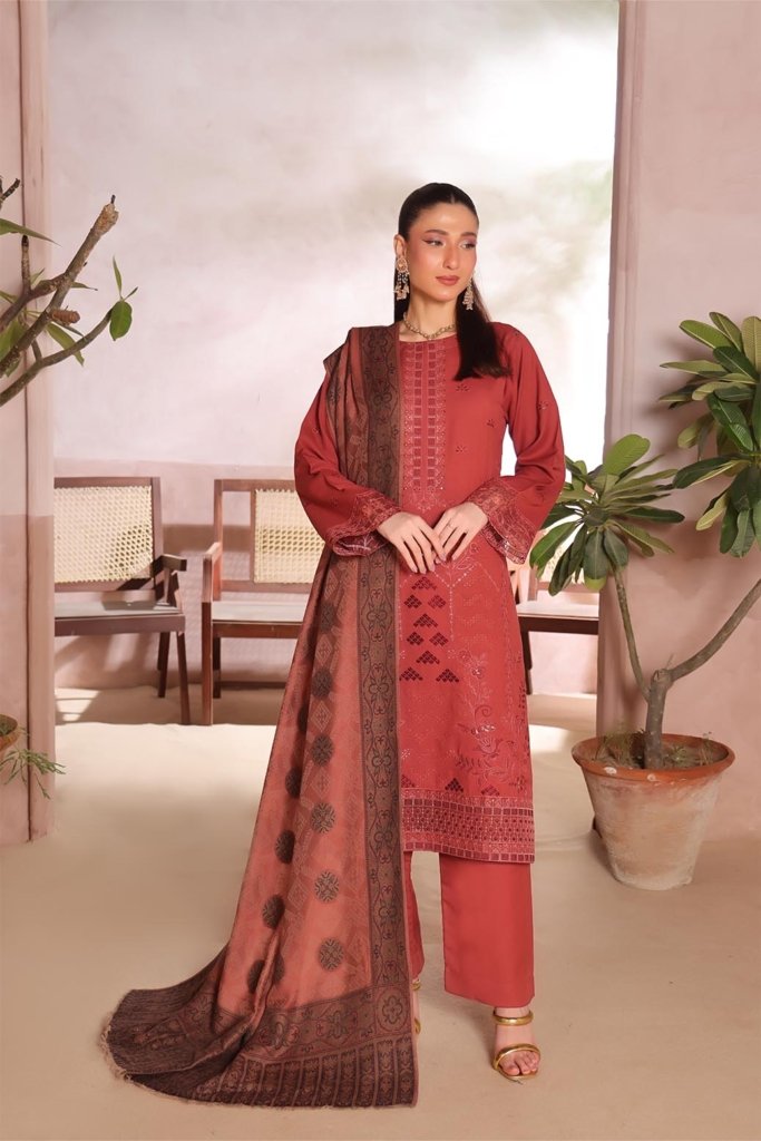 ZARNA Unstitched - 3 Piece - ZAR-001