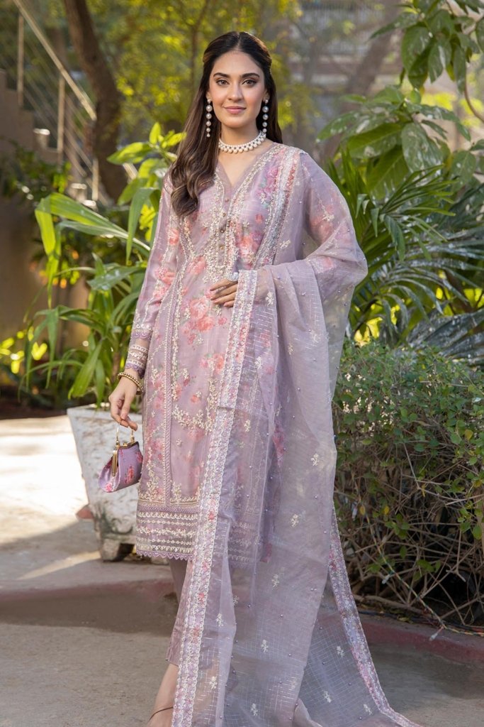 Miraas Semi Stitched - 3 Piece - MIR-002