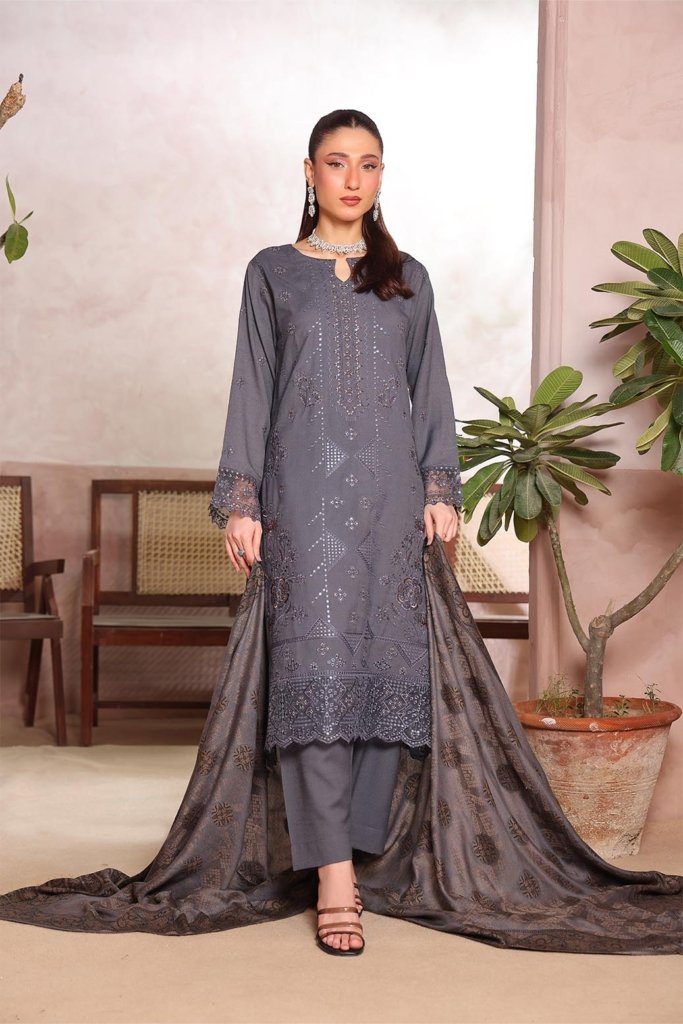 ZARNA Unstitched - 3 Piece - ZAR-002