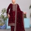 Velvety Vol-1 Unstitched – Vol 1 – 3 Piece – VEL-003