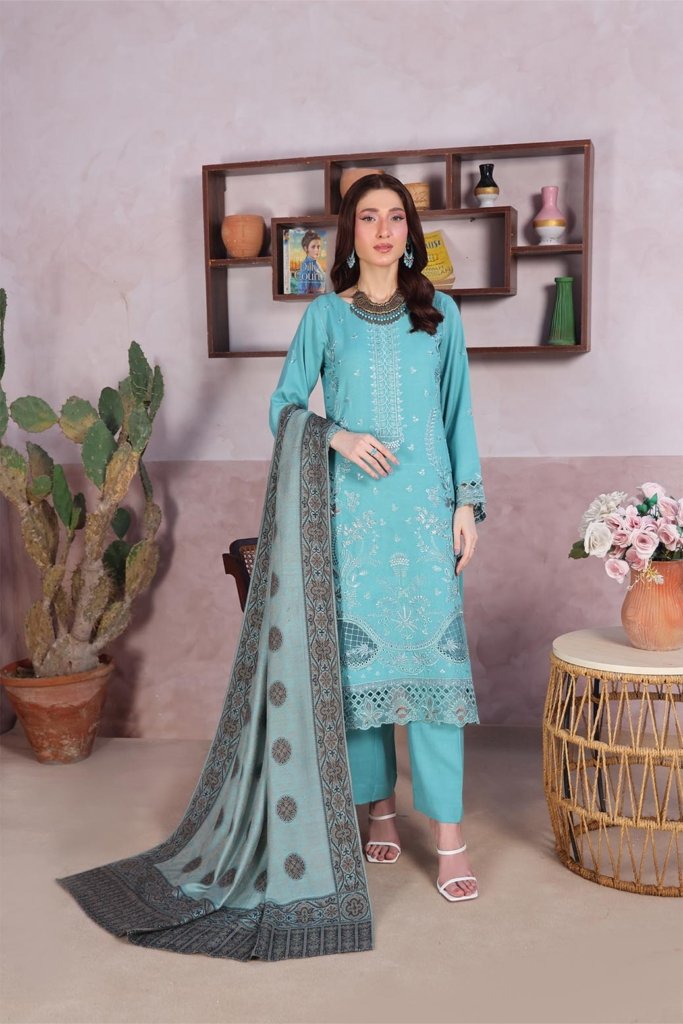 ZARNA Unstitched - 3 Piece - ZAR-003