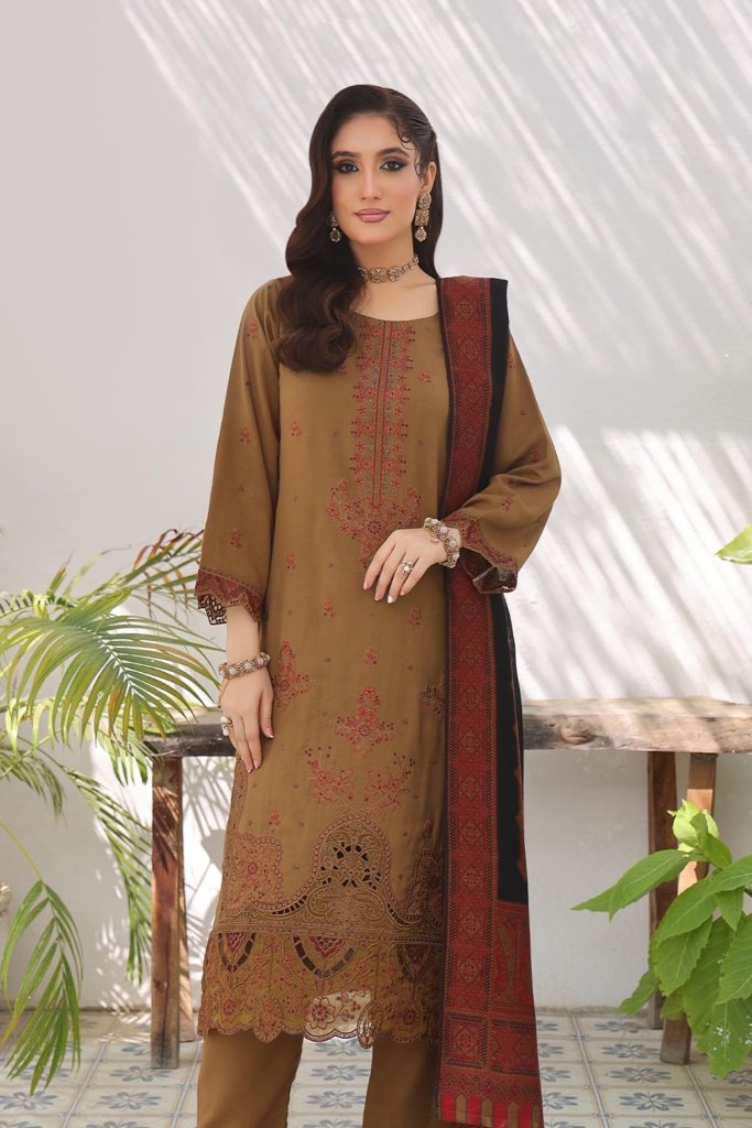 Jade Unstitched - 3 Piece - JAD-002