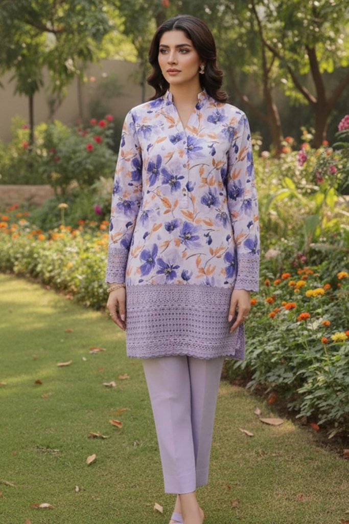 Oppulant Unstitched - 3 Piece - OPP-003