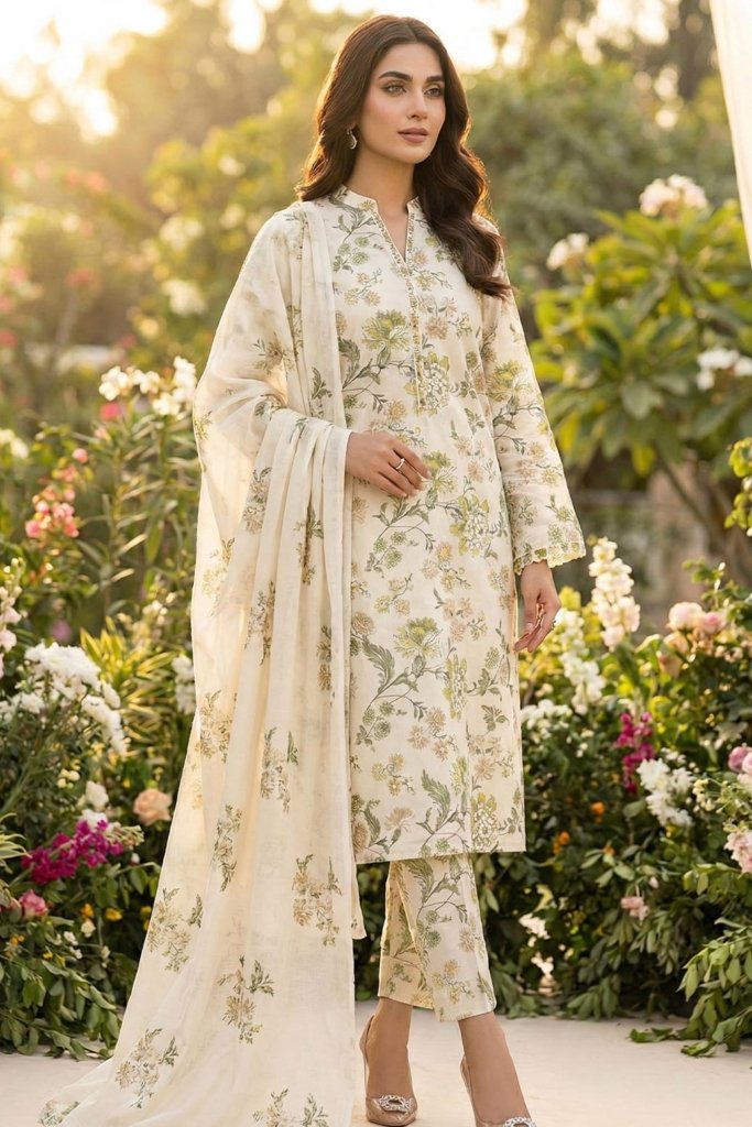 Dr Print Unstitched - Vol 3 - 3 Piece - DRP-022