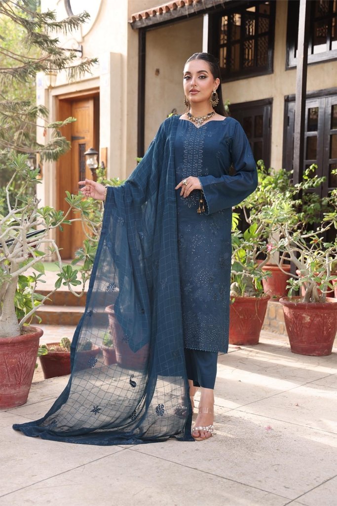 Patterns  Unstitched - 3 Piece - PAT-001