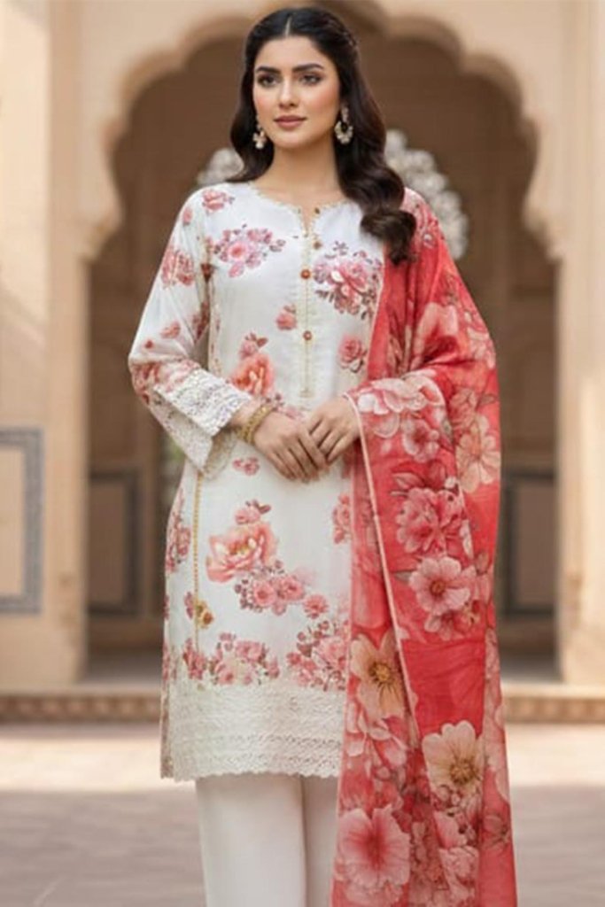 Dr Print Unstitched - Vol 1 - 3 Piece - DRP-005