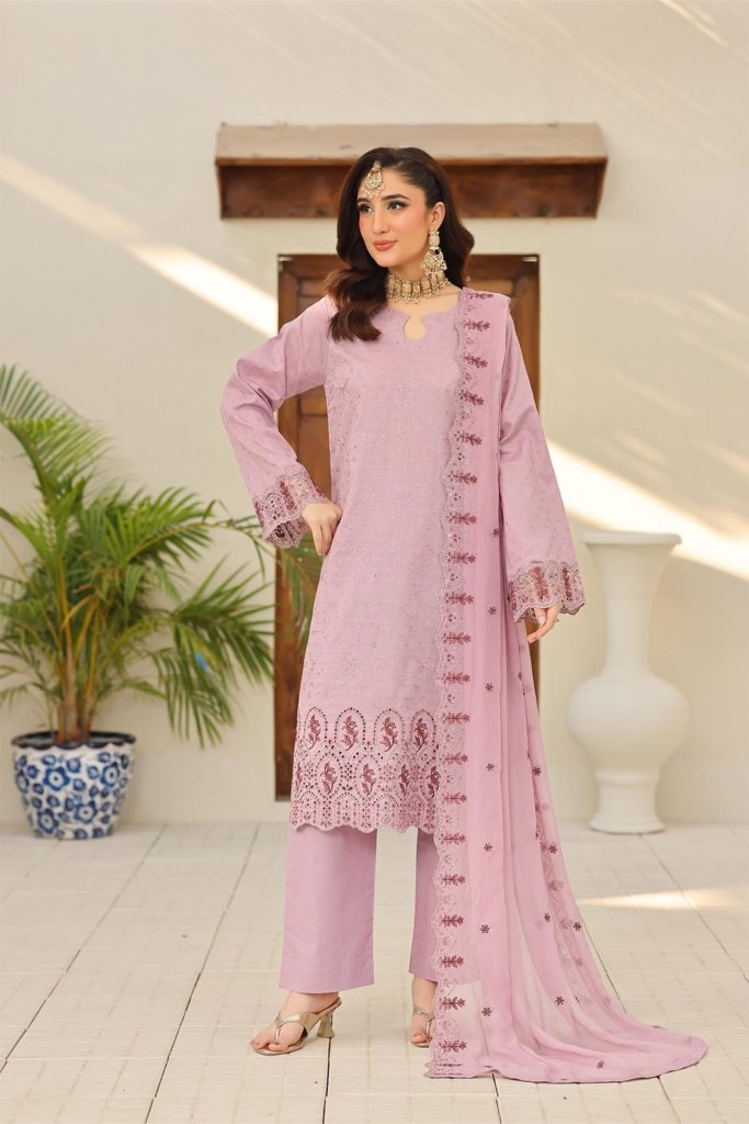 ZIVA Unstitched - 3 Piece - ZIV-001