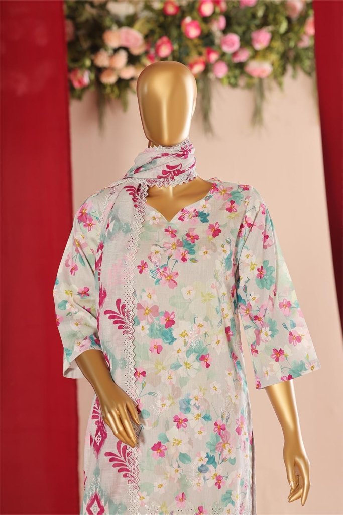 Simply White Unstitched - 3 Piece - SIP-005