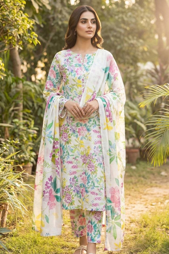 Dr Print Unstitched - Vol 3 - 3 Piece - DRP-026