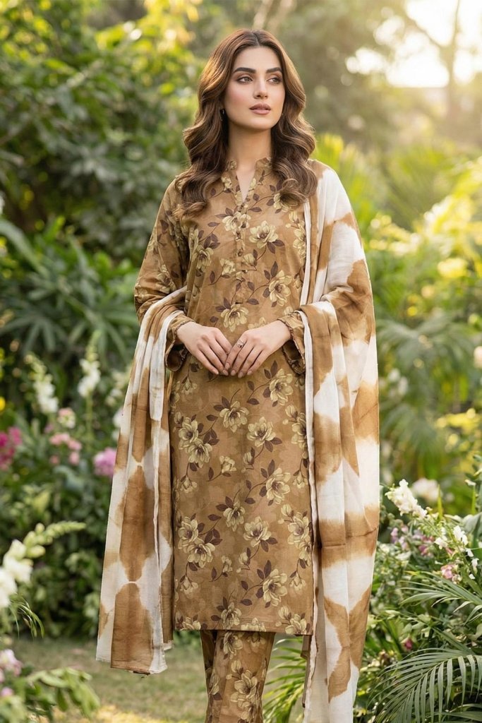 Dr Print Unstitched - Vol 3 - 3 Piece - DRP-027