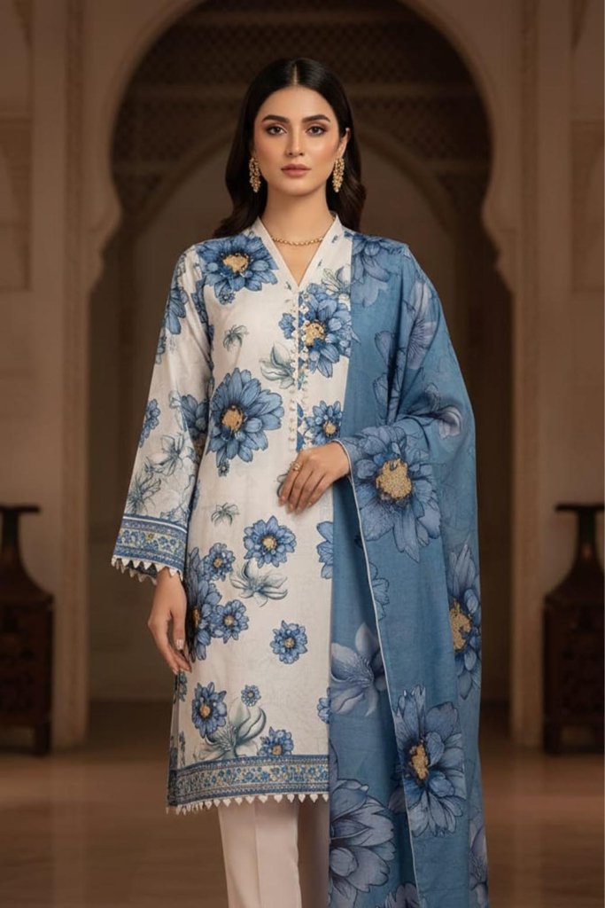 Dr Print Unstitched - Vol 1 - 3 Piece - DRP-001