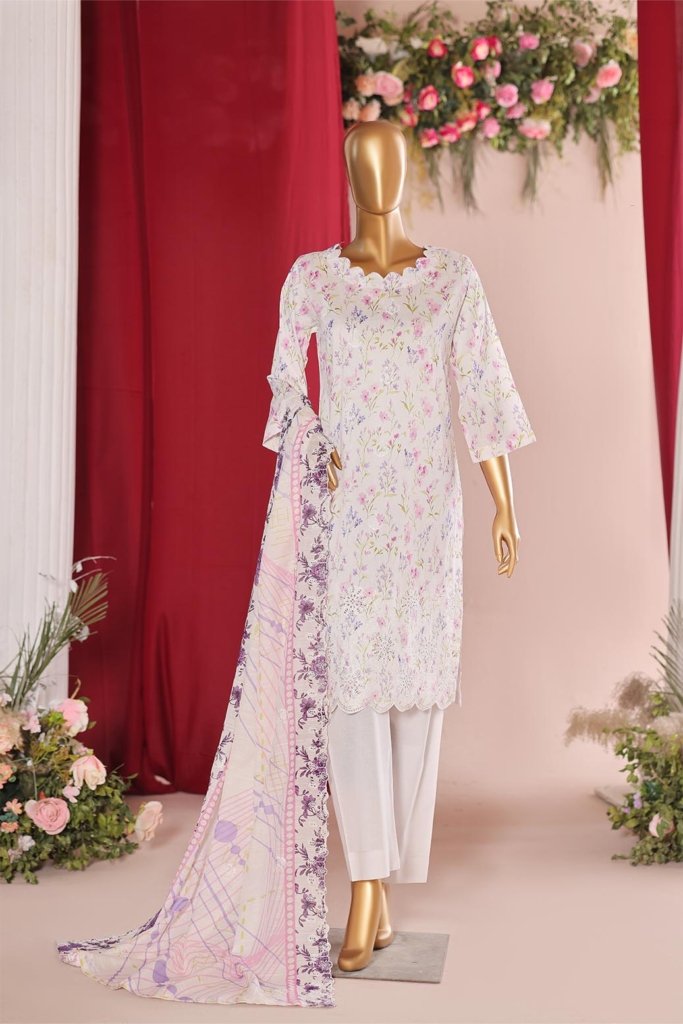 Simply White Unstitched - 3 Piece - SIP-006